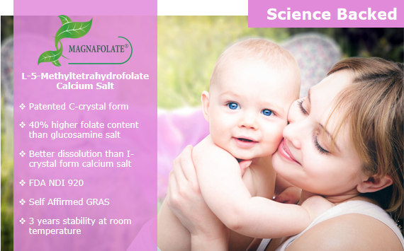 Extrem sicheres und reines L-Methylfolat auf dem Planeten.