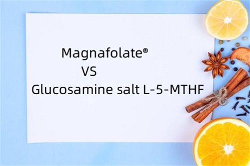 Calcium-L-5-methyltetrahydrofolat VS Glucosaminsalz L-5-MTHF