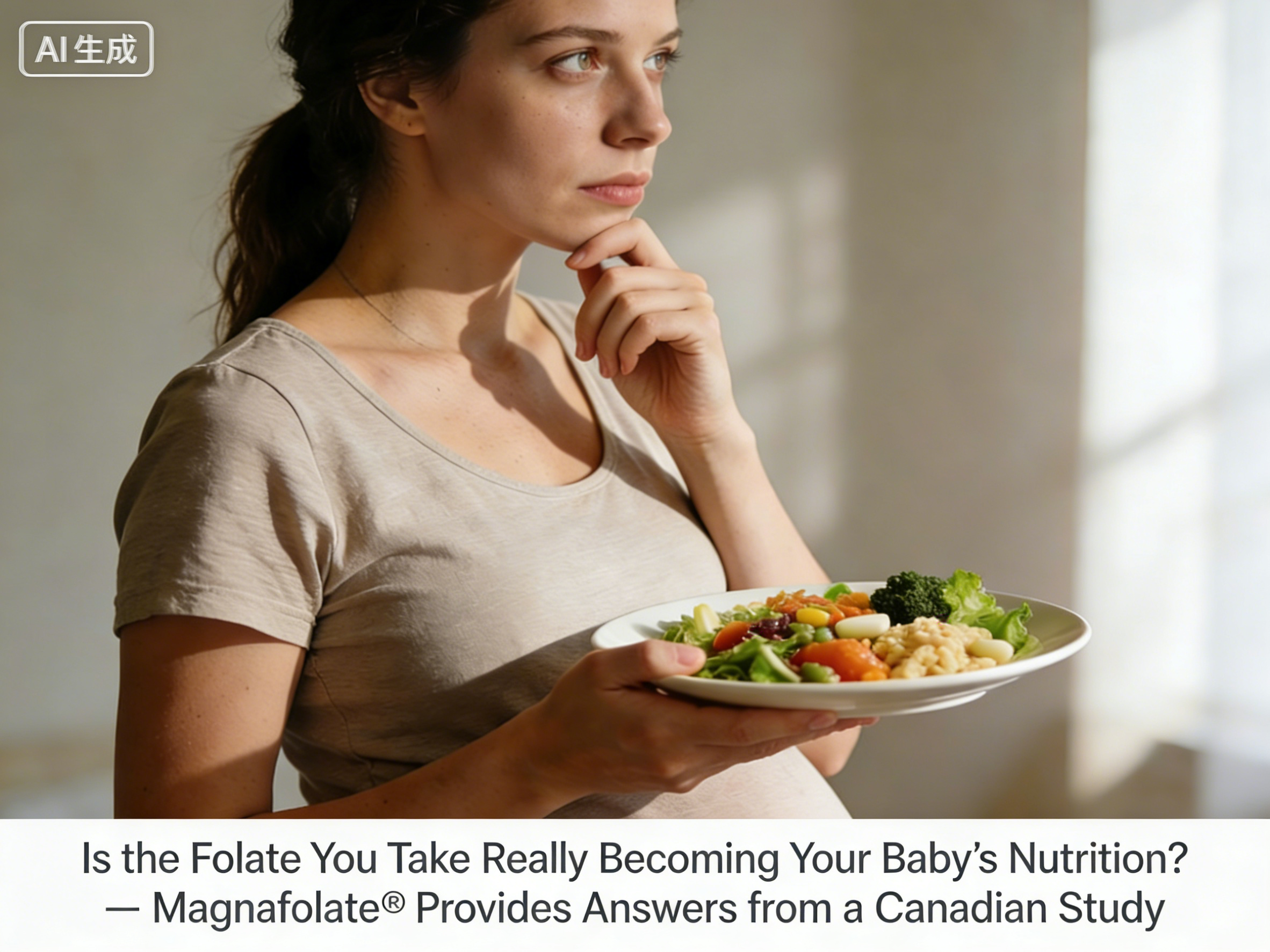 Wird das Folat, das Sie einnehmen, wirklich zur Ernährung Ihres Babys? — Magnafolate® liefert Antworten aus einer kanadischen Studie