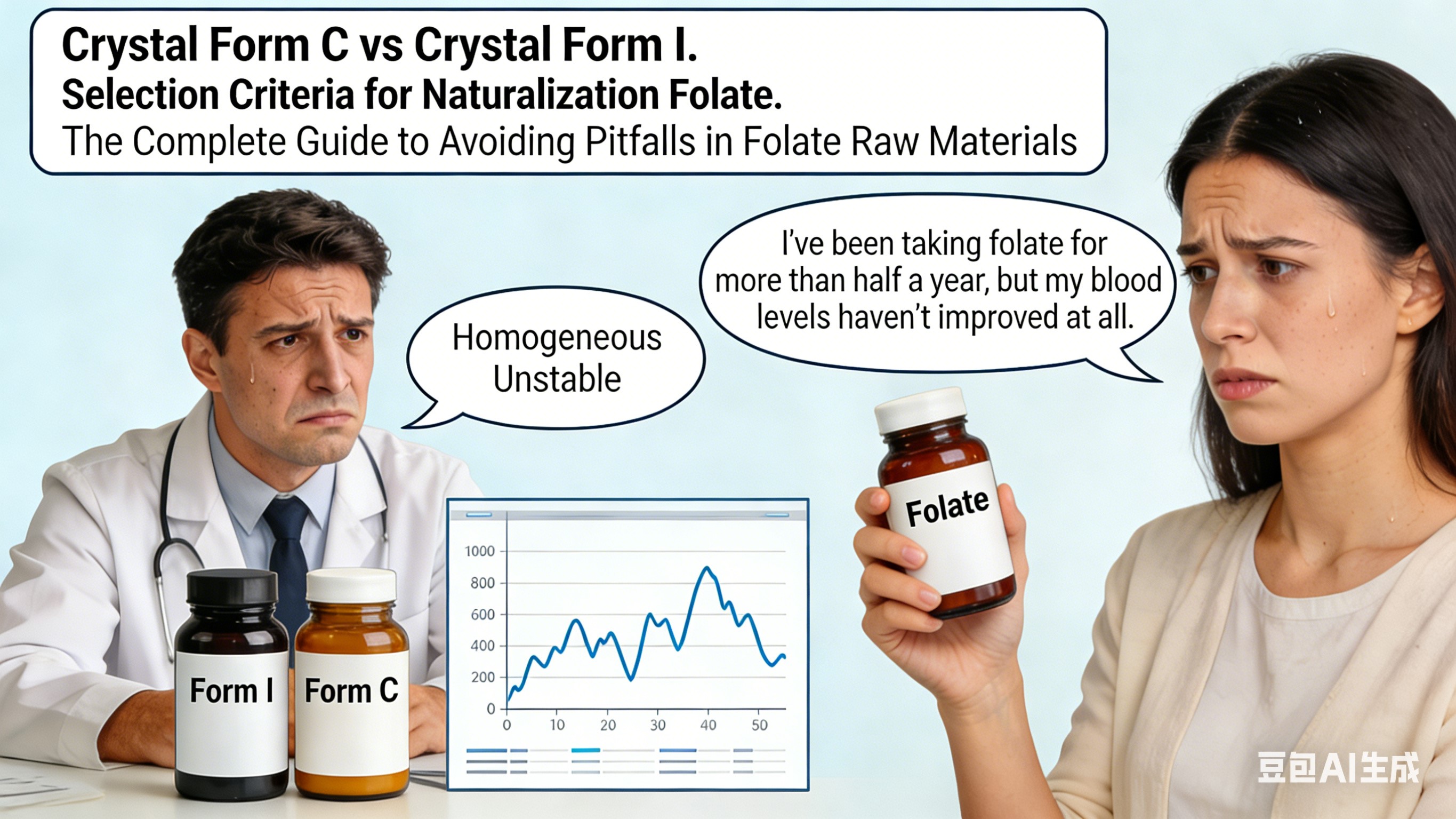 19 Jahre Produktion von Folat-Inhaltsstoffen: 90 % der Unternehmen stoßen auf die Kristallform von aktivem Folat